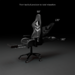 Gaming Gears Ace Chair integrated retractable leg rest with Adjustable Comfort - Image 5