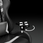 Gaming Gears Ace Chair integrated retractable leg rest with Adjustable Comfort - Image 4